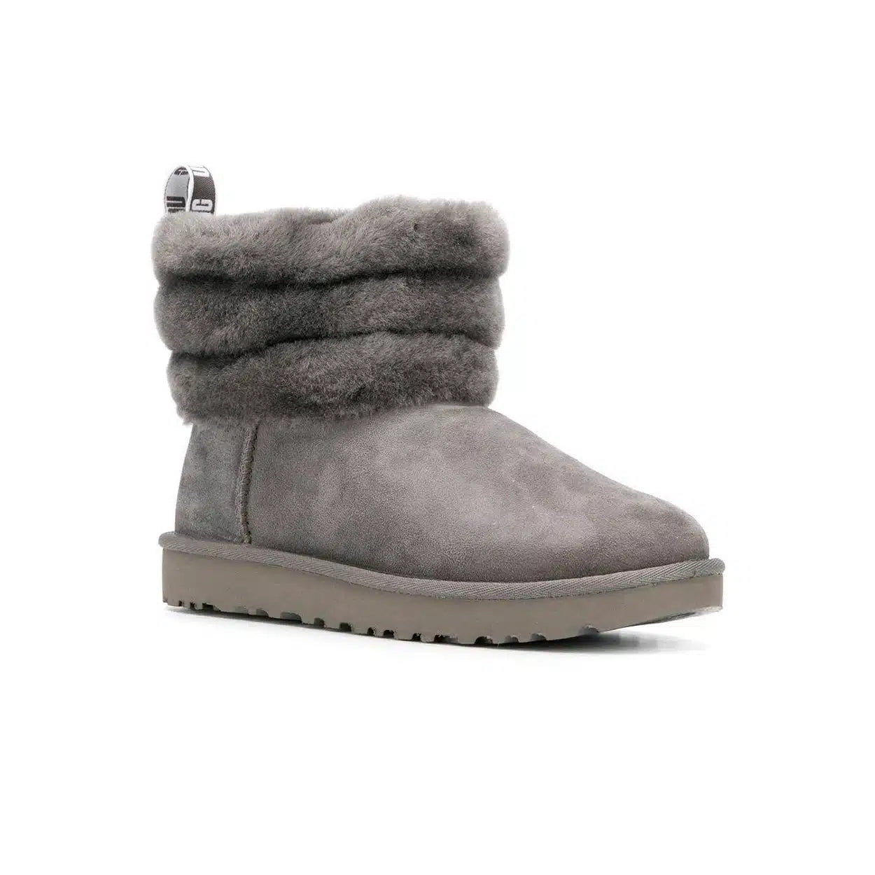 UGG Fluff Mini Quilted – Stivaletti invernali grigio antracite