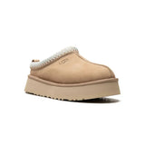 UGG Tazz – Pantofole Beige Sabbia con Plateau