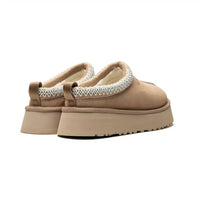 UGG Tazz – Pantofole Beige Sabbia con Plateau