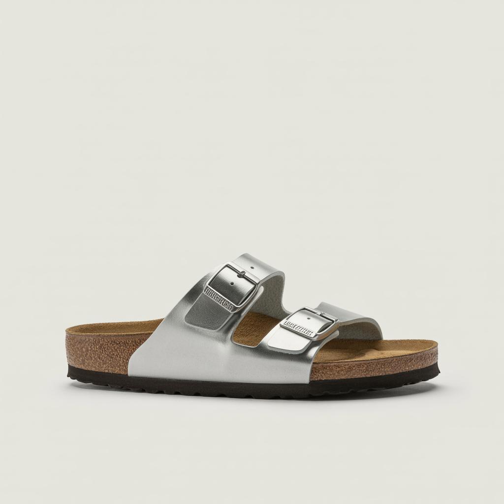 Birkenstock Arizona - Argento
