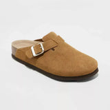 Birkenstock Boston Sabot classici in pelle scamosciata