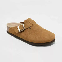 Birkenstock Boston Sabot classici in pelle scamosciata