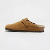 Birkenstock Boston Sabot classici in pelle scamosciata