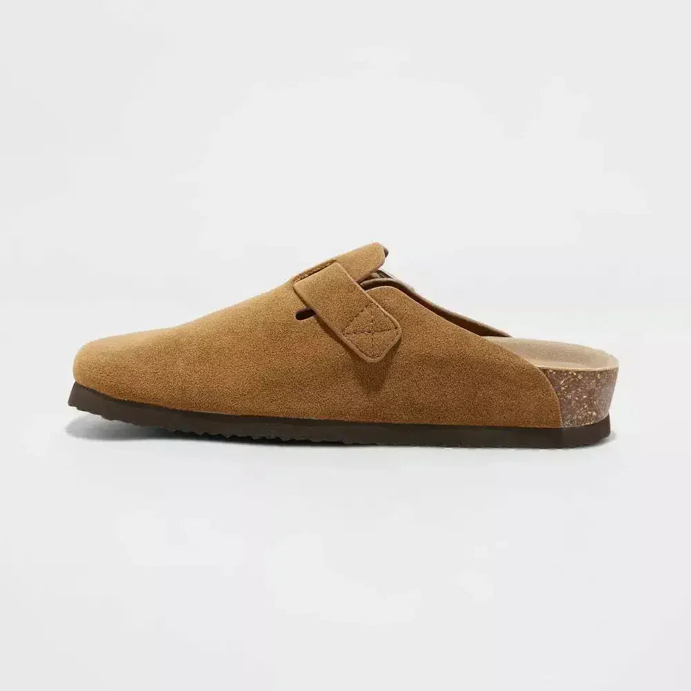 Birkenstock Boston Sabot classici in pelle scamosciata