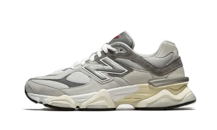 New Balance 9060 Sneakers unisex – Stile retrò con dettagli in camoscio e mesh, suola spessa, colorazione Rain Cloud